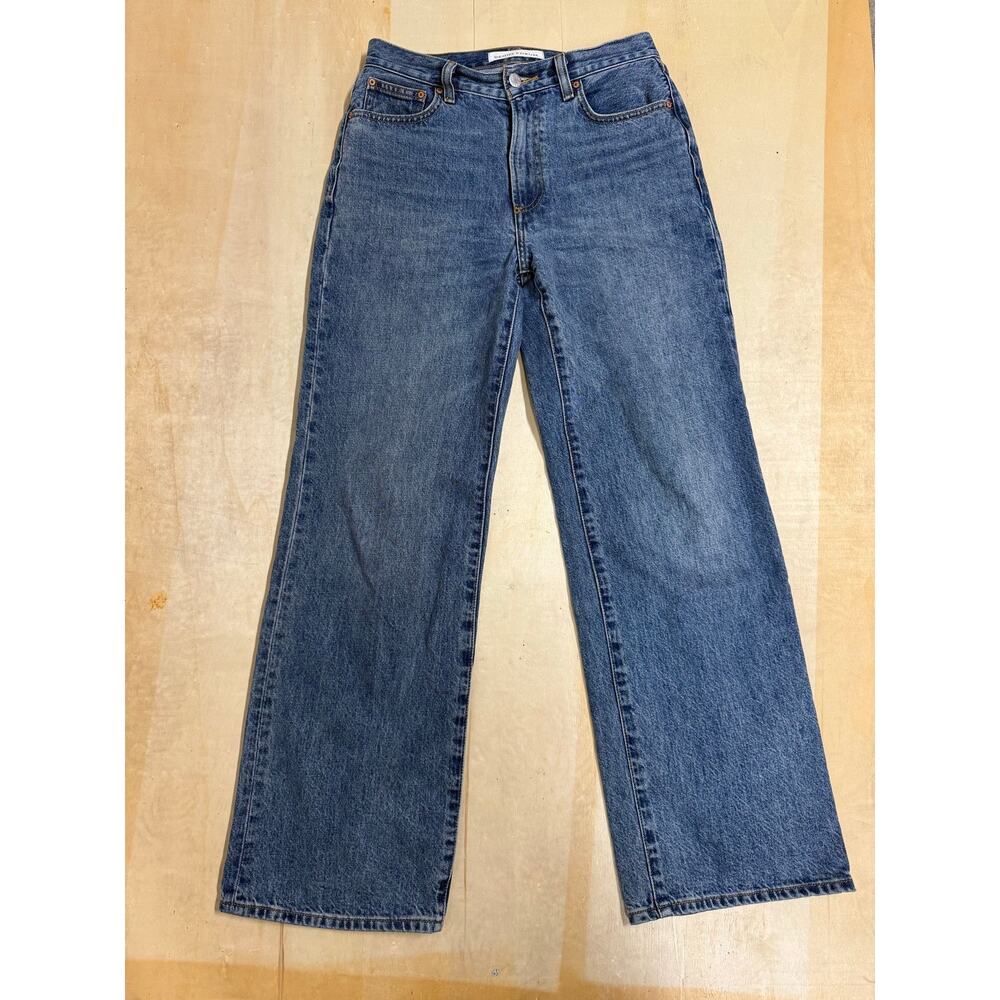 Aritzia Denim Forum The Farrah Hi-rise Wide Jean Sz 26 $110 MSRP - Picture 5 of 8